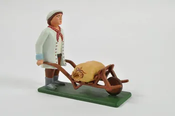 Josef Hanl figurine de crèche République Tchèque 2004 2005.219.1.33 Photo Mucem