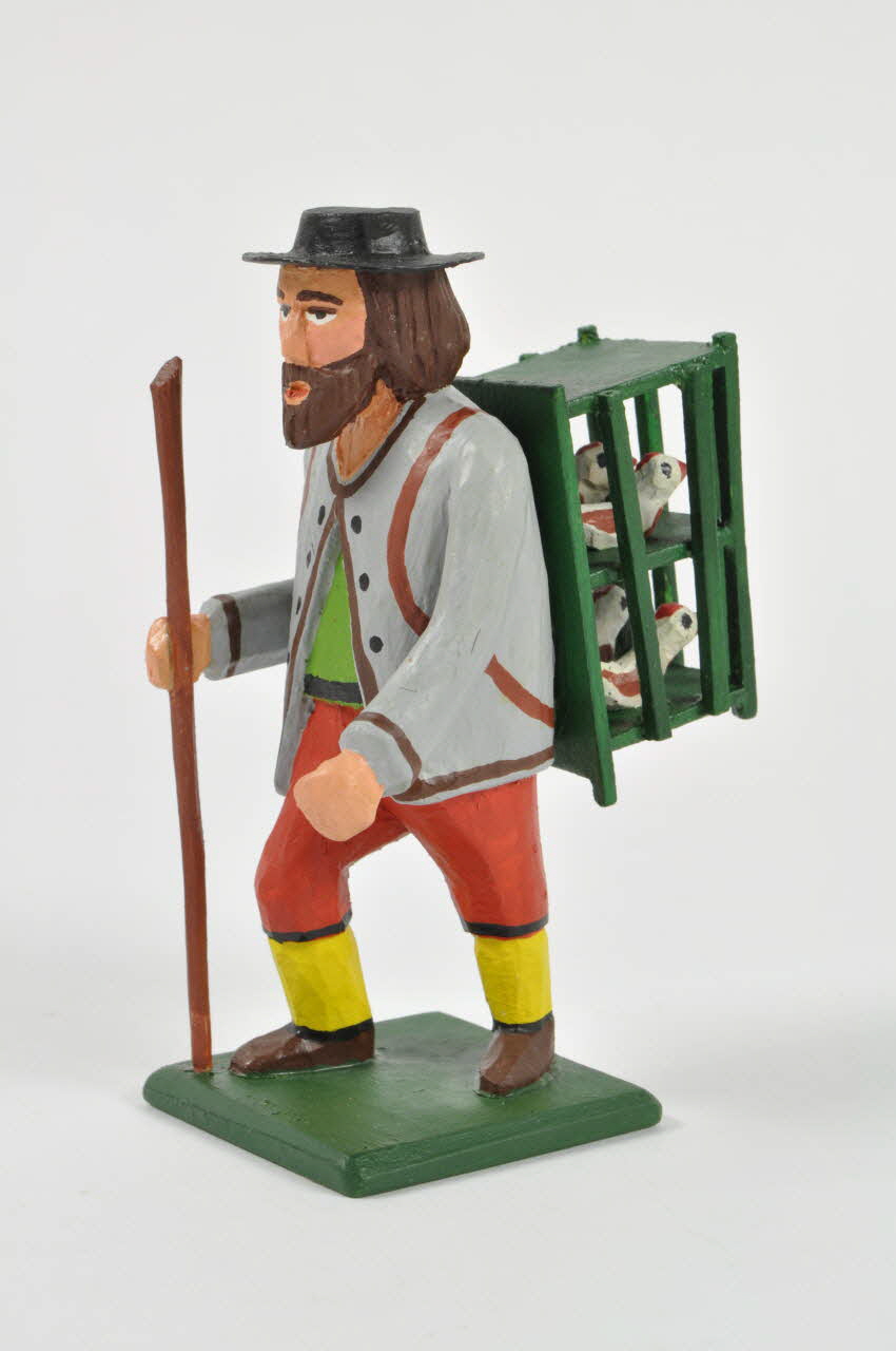 Josef Hanl figurine de crèche République Tchèque 2004 2005.219.1.35 Photo Mucem