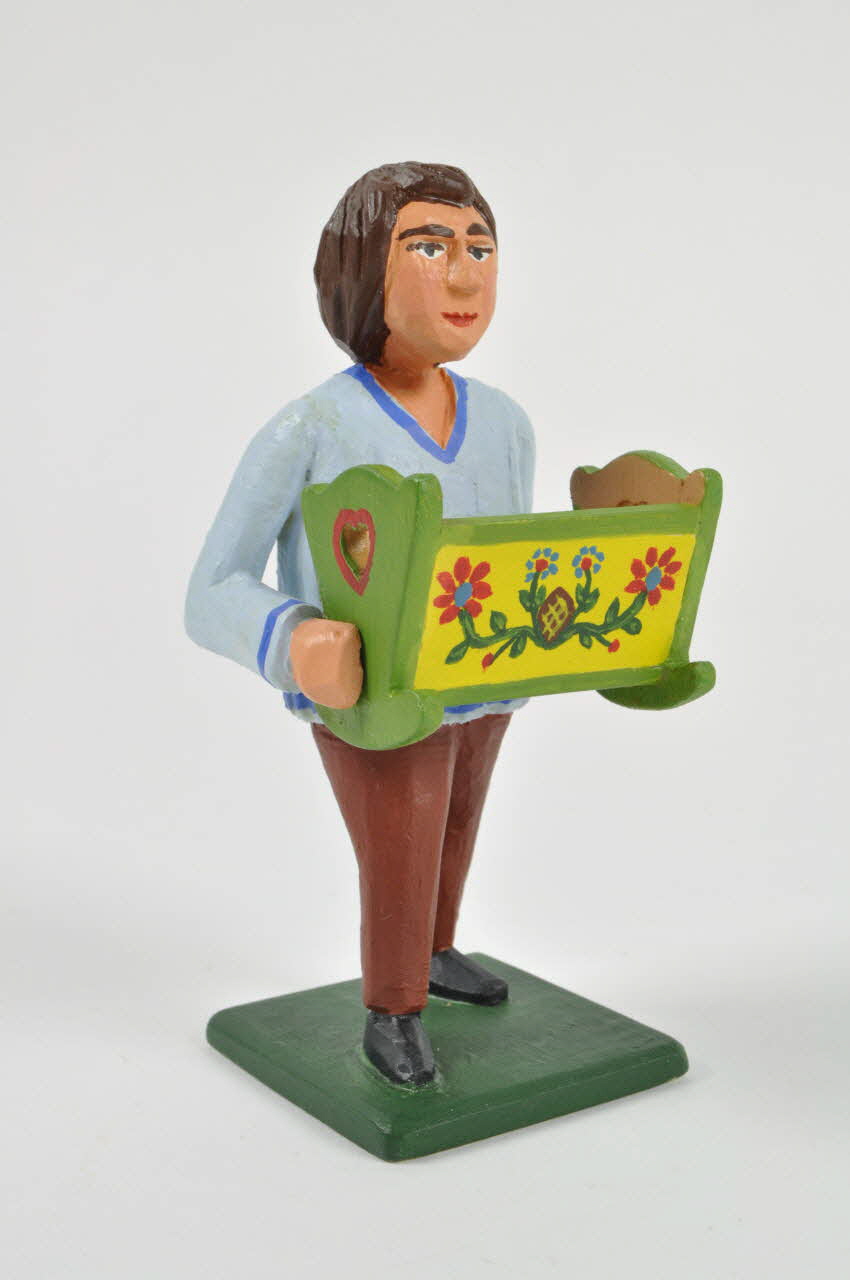 Josef Hanl figurine de crèche République Tchèque 2004 2005.219.1.36 Photo Mucem