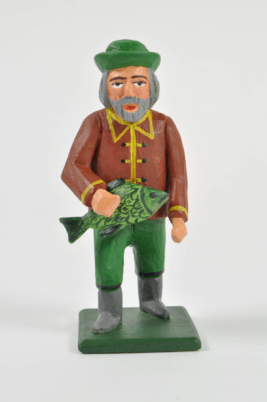 Josef Hanl figurine de crèche République Tchèque 2004 2005.219.1.37 Photo Mucem