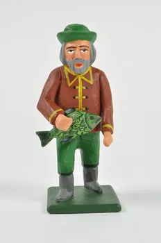 Josef Hanl figurine de crèche République Tchèque 2004 2005.219.1.37 Photo Mucem