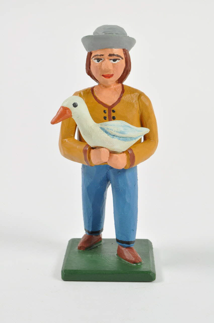 Josef Hanl figurine de crèche République Tchèque 2004 2005.219.1.39 Photo Mucem