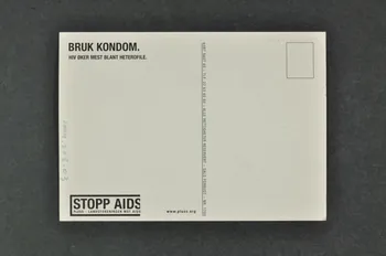 carte postale Bruk Kondom (crayon et taille crayon)  (Mettez le préservatif???) 2004.208.3 Photo Mucem