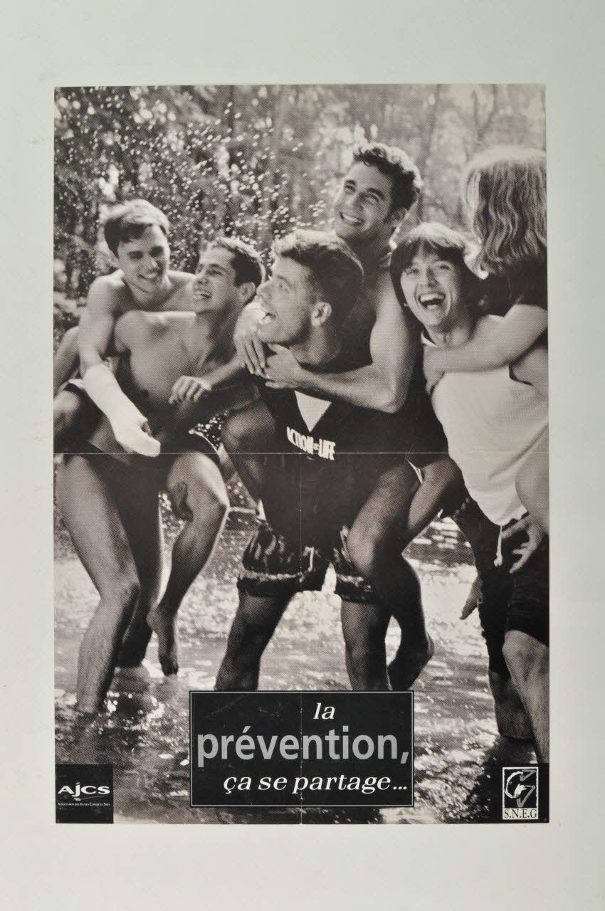 affiche "La prévention, ça se partage" 2003.125.85 Photo Mucem