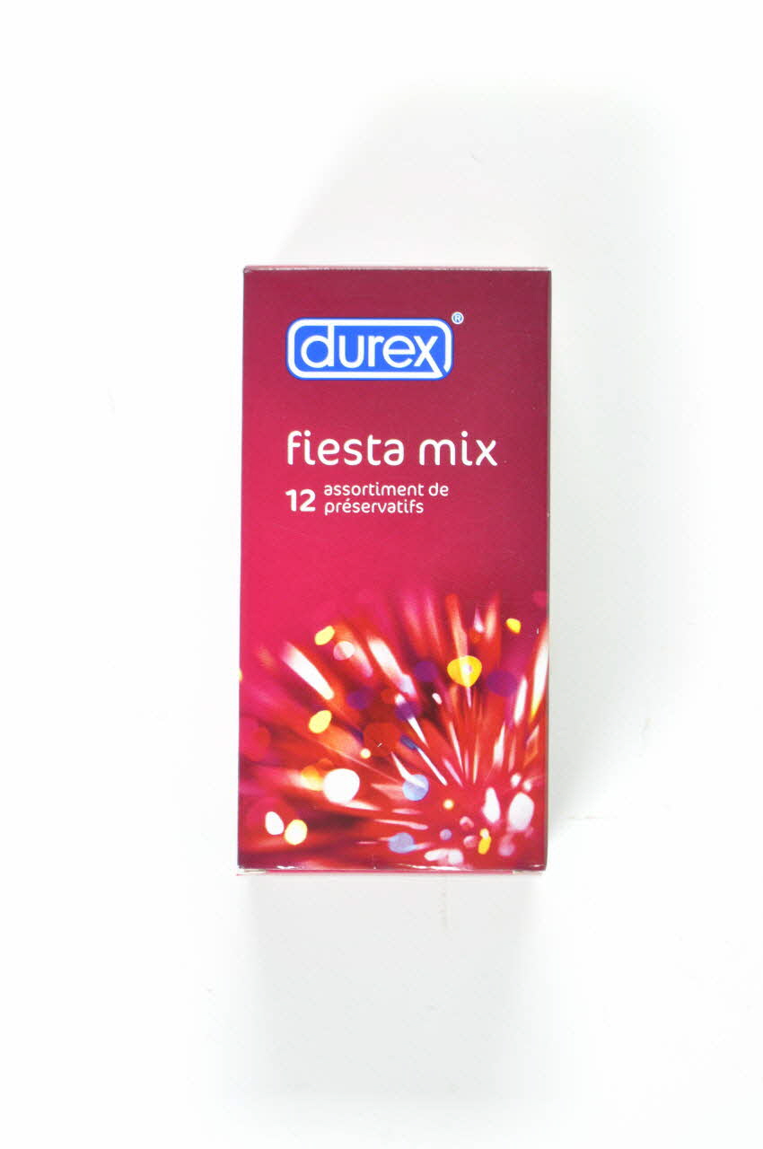 Durex boîte de préservatifs Durex Fiesta Mix France 2004 2004.209.9 Photo Mucem