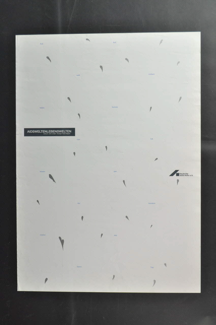 affiche "Aidsweltenlebenswelten" 2002.127.257 Photo Mucem