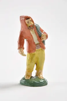 Victor Agius figurine de crèche Gozo, Malte 2005 2005.228.25 Photo Mucem