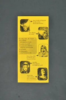 Soeurs de la Perpétuelle Indulgence - Couvent d'Ouil Dépliant "Les soeurs de la Perpétuelle Indulgence. Couvent d'Ouil" Aquitaine, France 2000 2003.128.11 Photo Mucem