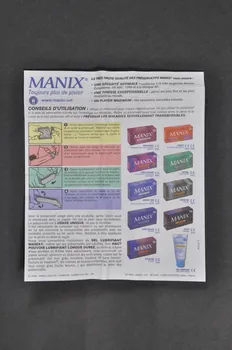 Manix; notice "Manix Intense" (Boite horizontale) France 2004 2004.210.21.3  Photo Mucem