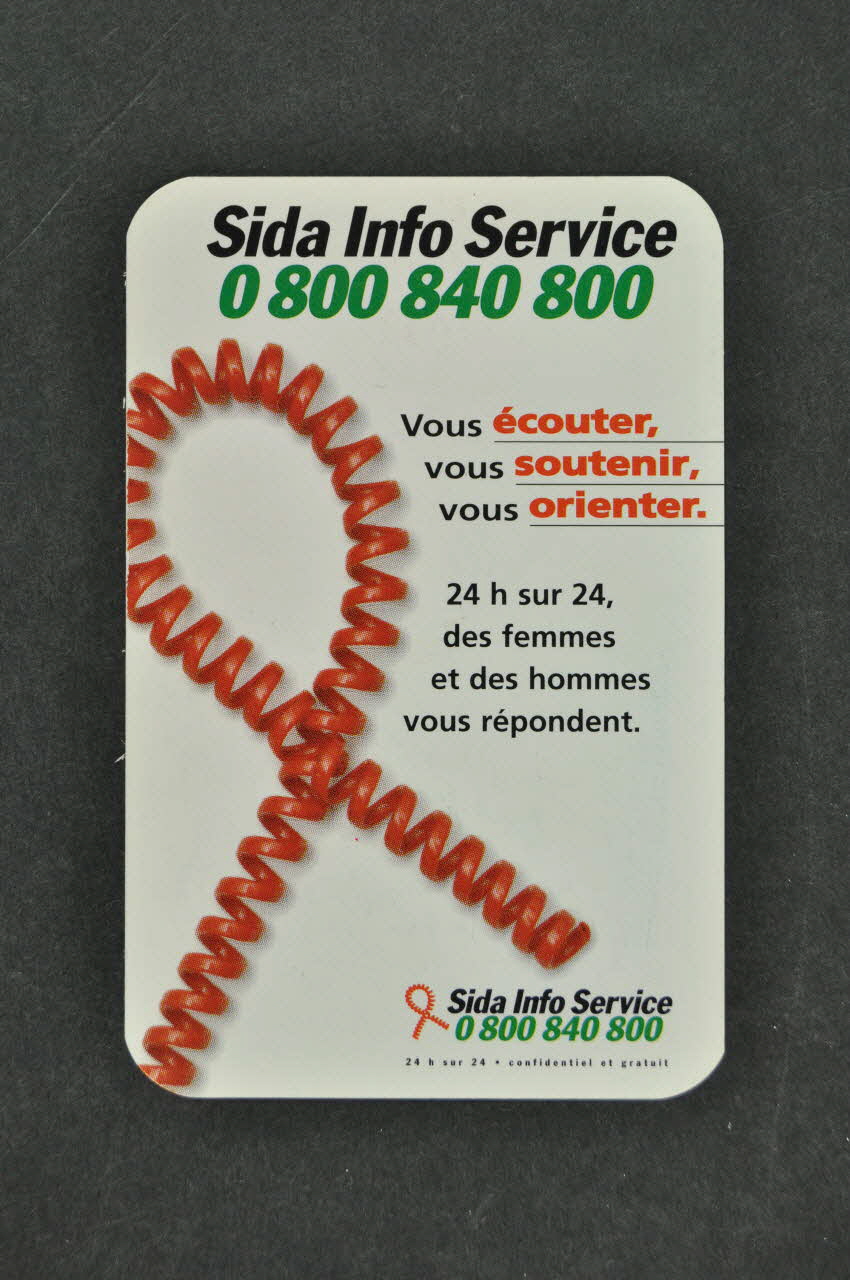 carte "Vous écouter, vous soutenir, vous orienter..." 2003.129.54 Photo Mucem