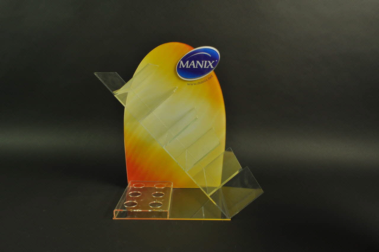 Manix; présentoir " Manix. www.manix.net" France 2004 2004.210.33 Photo Mucem