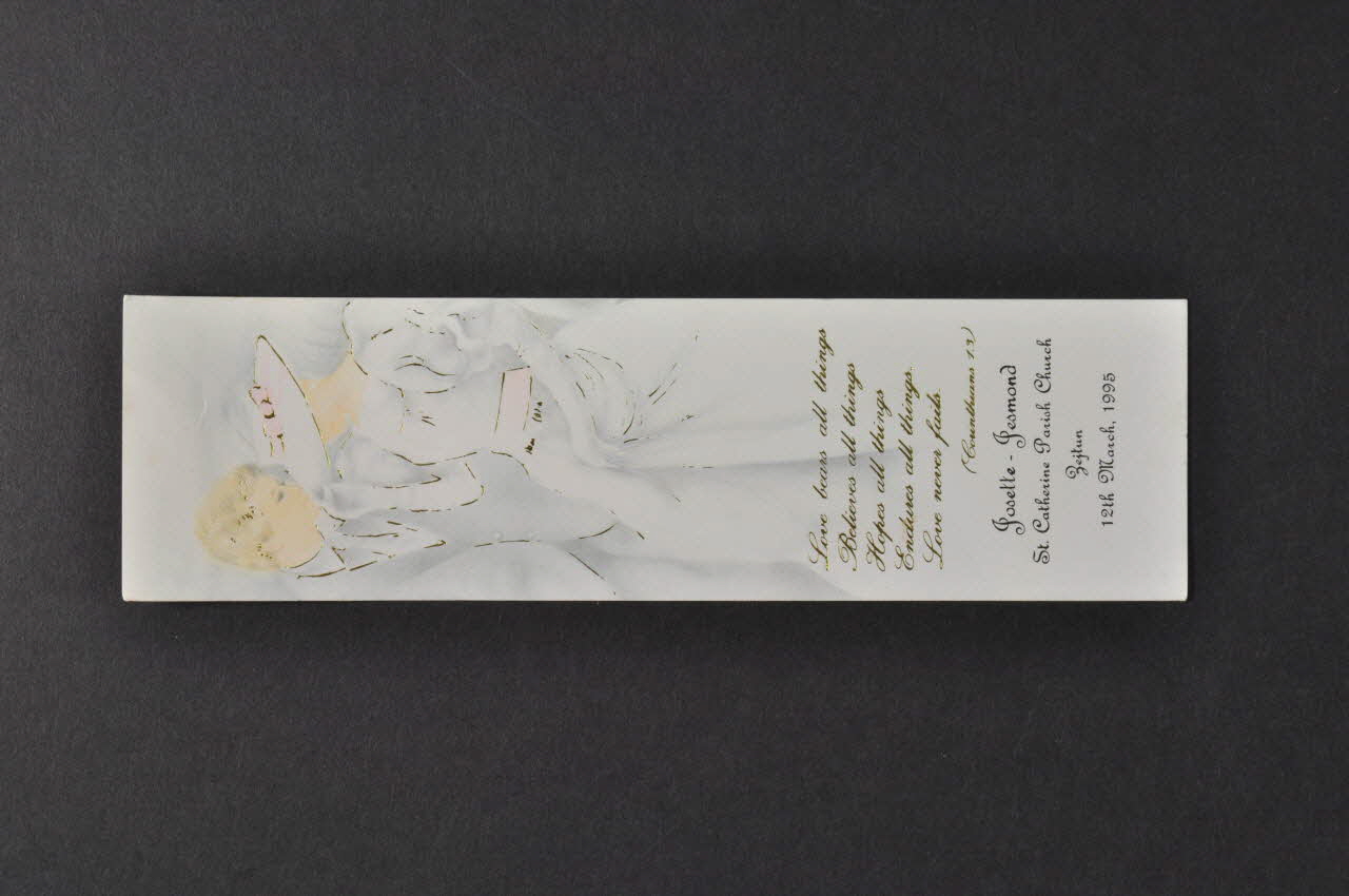 souvenir de mariage 1995 2005.229.65 Photo Mucem