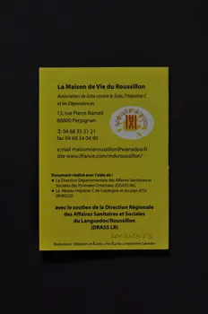 BROCHURE "Hépatite C. Le B A ba" 2003.129.63 Photo Mucem