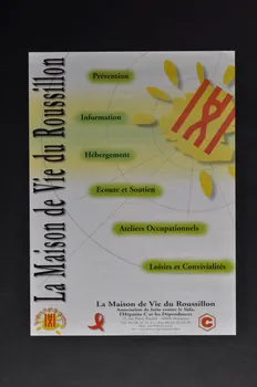 affiche " La maison de vie du Roussillon" 2003.129.8 Photo Mucem