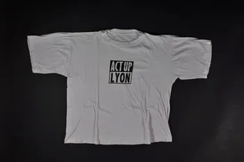 tee-shirt "Act Up Lyon" 2004.211.10  Photo Mucem