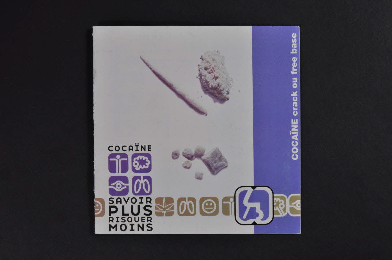 CFES / MILDT BROCHURE "Cocaïne Savoir plus Risquer moins. " France 2001/6 2003.130.10 Photo Mucem