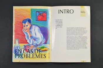 Aides Et Arcat BROCHURE "Nutrition et VIH" France 1992 2003.130.11 Photo Mucem