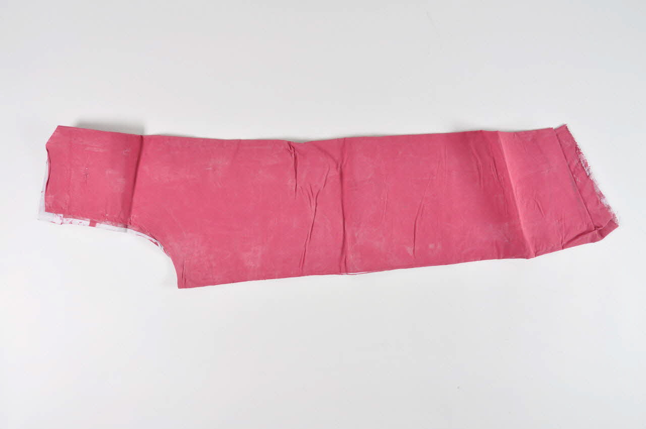 Act Up-Paris jambière bas  : jambières longues en deux morceaux (chaps) France 2003 2004.211.44.1.2 Photo Mucem