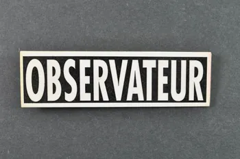 badge "Observateur" 2004.211.47  Photo Mucem