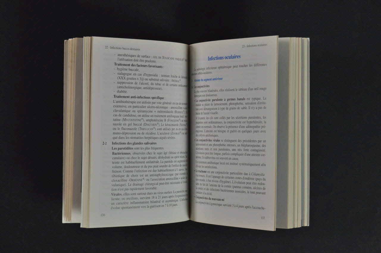 Association Des Professeurs De Pathologie livre "Le Popi. Guide de traitement des maladies infectieuses" France 1993 2003.130.5 Photo Mucem