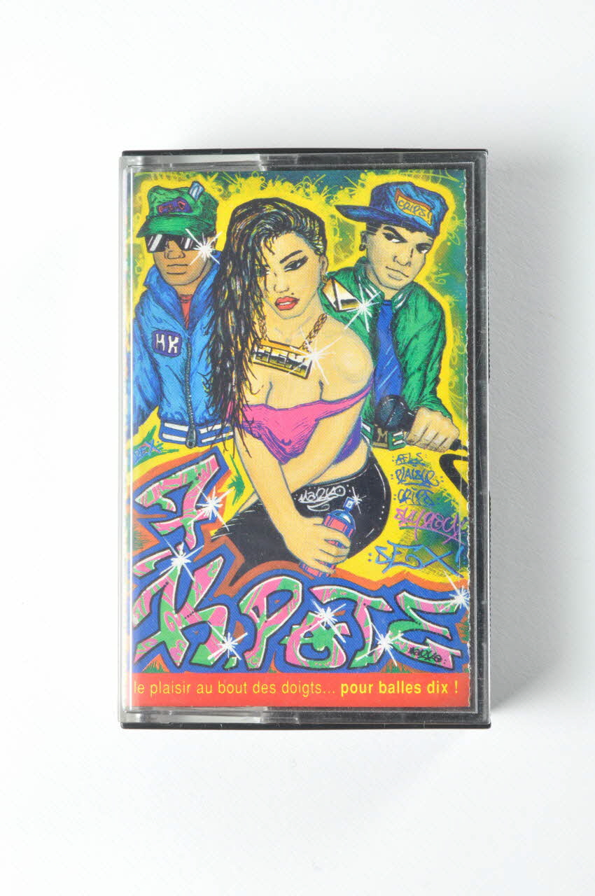 Afls, Crips cassette-audio "K7 Kpote / Le plaisir au bout des doigts" France 1991 2004.212.25.1-3 Photo Mucem