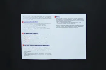 Association pour la Recherche, la Communication et les Actions pour l'Accès aux Traitements (ARCAT) Dépliant "Ficha social n°6 La pension de invalidez (La pension de handicap) France 2003/12 2005.253.11 Photo Mucem