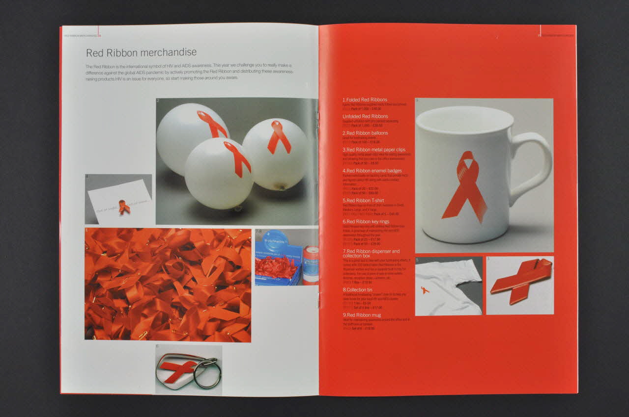 National Aids Trust (NAT) BROCHURE "The 2004 Aware catalogue" Grande Bretagne 2004 2004.213.11 Photo Mucem
