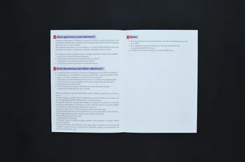 Association pour la Recherche, la Communication et les Actions pour l'Accès aux Traitements (ARCAT) Dépliant "Ficha social n°7  Asignacion adulto minusvalido (AAH) (Allocation d'adulte handicapé) France 2003/12 2005.253.12 Photo Mucem