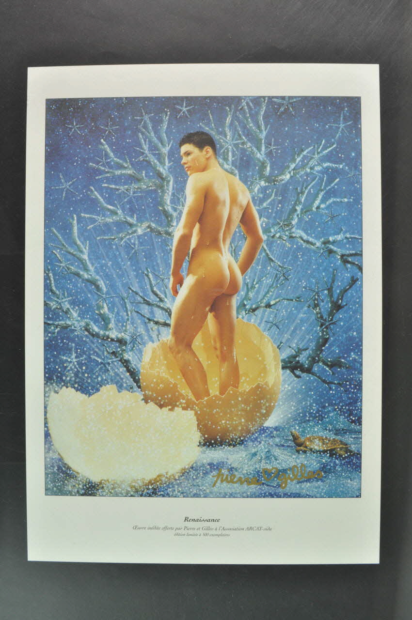 Pierre et Gilles, Arcat Sida affiche France 2000 2005.253.41 Photo Mucem