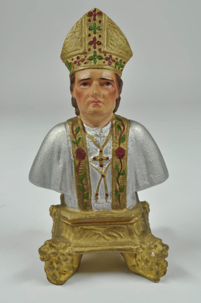 Carli statuette de dévotion saint Marcel Provence-Alpes-Côte d'Azur, France 1953 1954.79.1 Photo Mucem