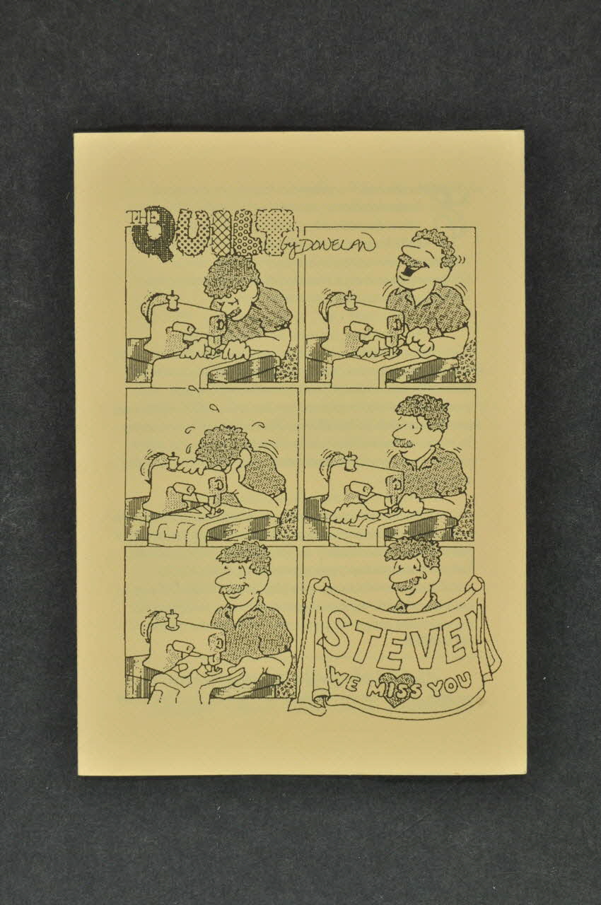 Dépliant "The Quilt" 2004.215.34 Photo Mucem