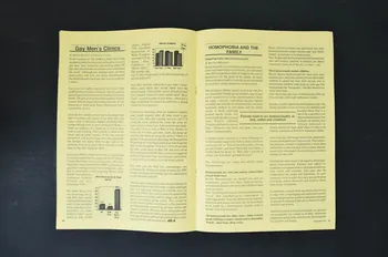 Gay Men Fighting Aids Journal associatif "Red ribbons are not enough" (Les rubans rouges ne suffisent pas) Grande Bretagne 1994/11 2003.131.7 Photo Mucem