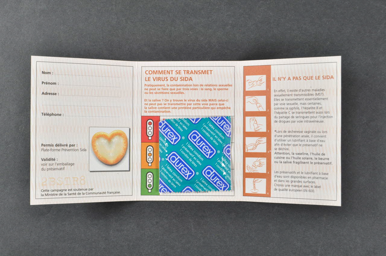 Préservatif Permis de séduire 2004.216.20 Photo Mucem