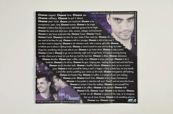 Gay Men Fighting Aids & Crusaid Dépliant "Love & Respect" (Amour et respect) Grande Bretagne 1999/4 2003.131.78 Photo Mucem