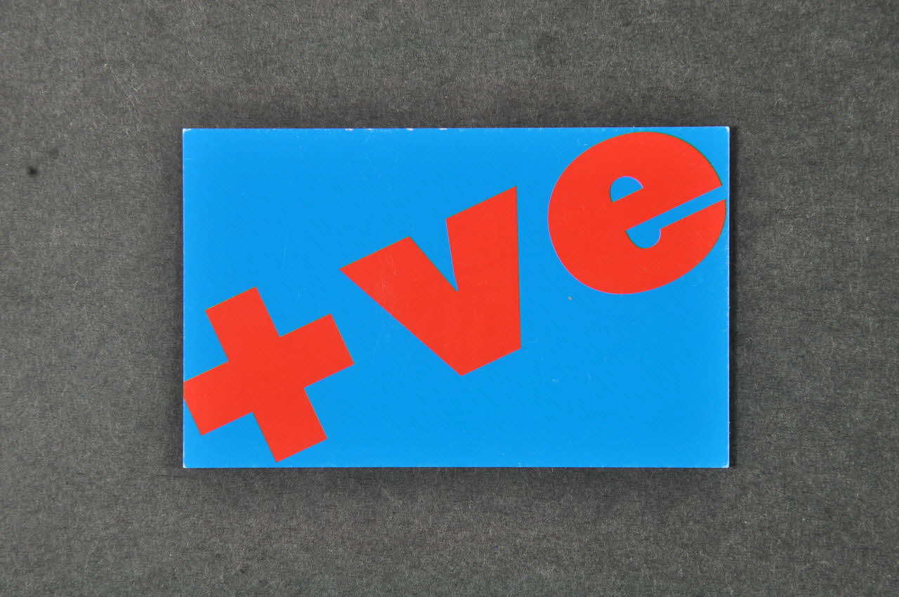 carte "I want to be honest from the start" (Je veux être honnête dès le départ) 2003.131.81 Photo Mucem