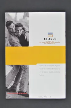 BROCHURE "Jeunes hommes entre eux" 2004.217.10 Photo Mucem