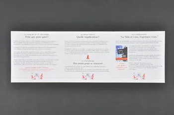 Ex Aequo Dépliant "1er décembre. venez marcher avec nous à l'occasion de la Journée Mondiale du Sida" Belgique 2003 2004.217.11 Photo Mucem