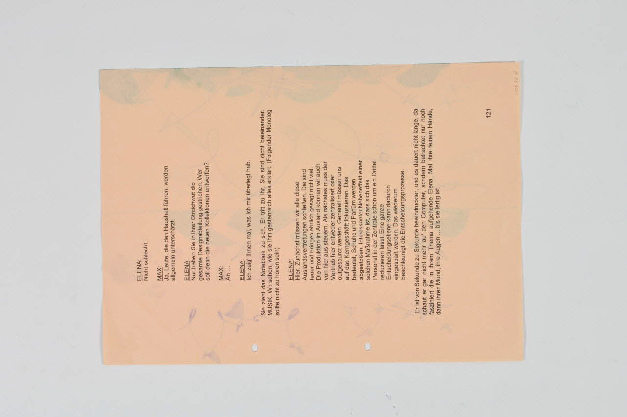 Roger art graphique Esquisse Berlin, Allemagne 1990-2000 2005.26.8 Photo Mucem
