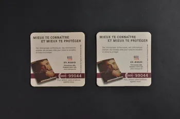 sous-bock "Mieux te connaître et mieux te protéger" 2004.217.29.1-2  Photo Mucem