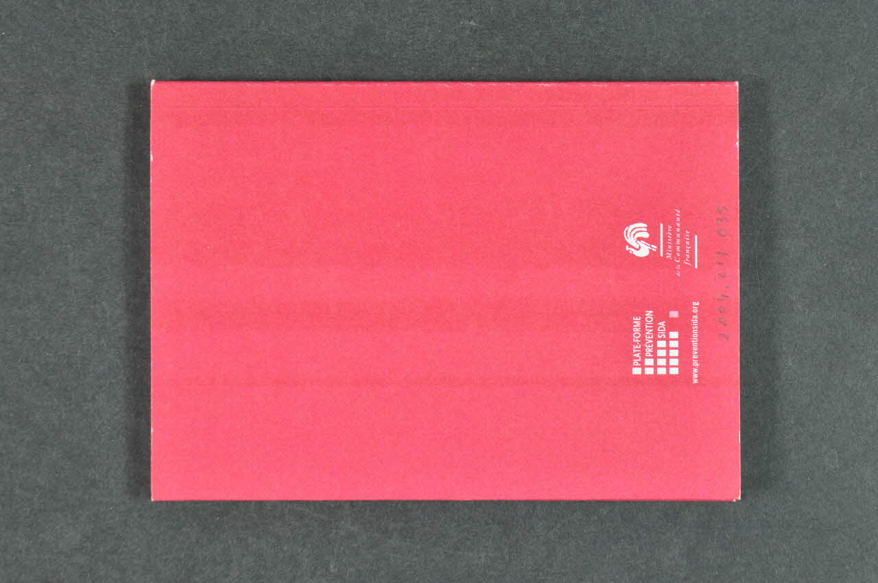 BROCHURE "Le petit livre rose / Pour vivre sa sexualité en se protégeant des MST" 2004.217.35 Photo Mucem