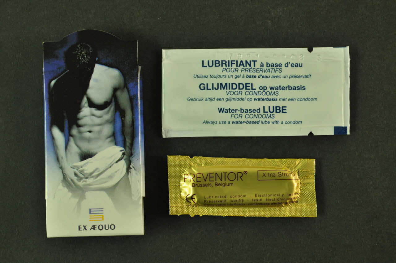 Préservatif "Safe sauna clip" 2004.217.7.1-4 Photo Mucem