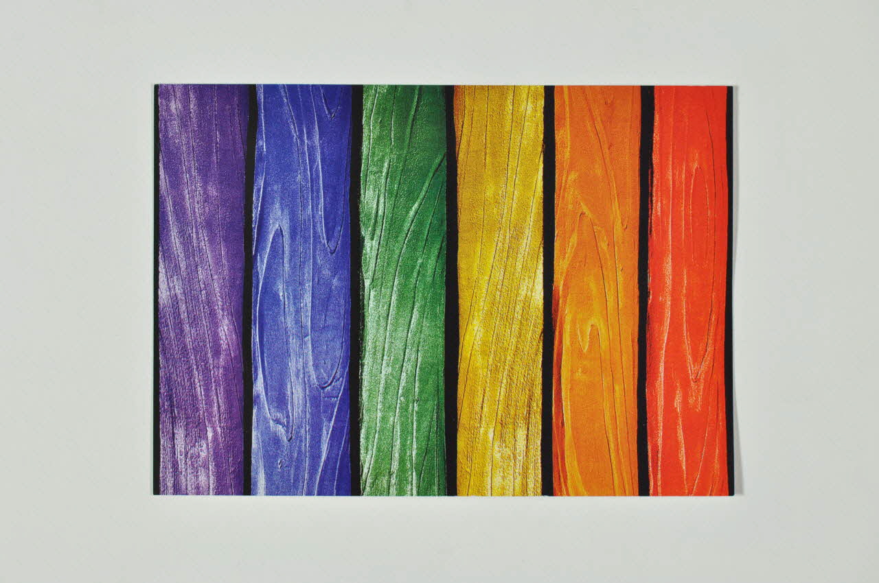 Accept carte postale "Accept diversitatea" (planches) Roumanie 2004 2004.218.10 Photo Mucem