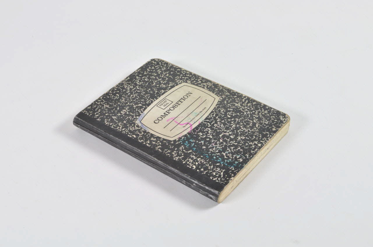 JonOne carnet de dessins Carnet de signatures Île-de-France, France 1980-2003 2003.141.6 Photo Mucem