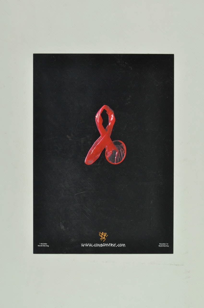 Condomerie affiche 1er décembre Pays-Bas 2005 2005.265.32 Photo Mucem