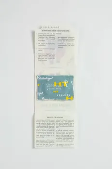 Condomerie Amsterdam Enveloppe de préservatif "Safe love from Holland" (Amour safe provenant de Hollande) Pays-Bas 2005 2005.265.5 Photo Mucem