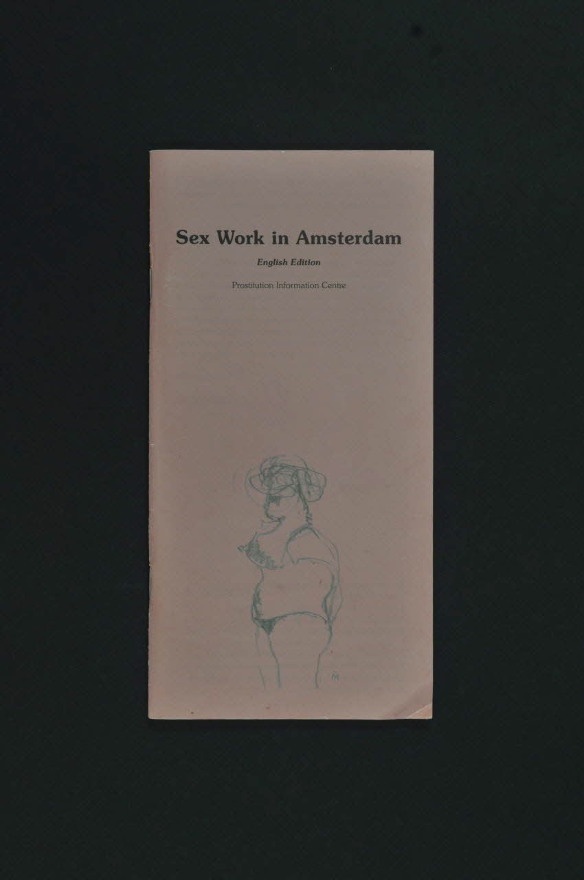 Prostitution Information Center BROCHURE "Sex work in Amsterdam" (en anglais) (Travail du sexe à Amsterdam) Pays-Bas 2005 2005.267.4 Photo Mucem