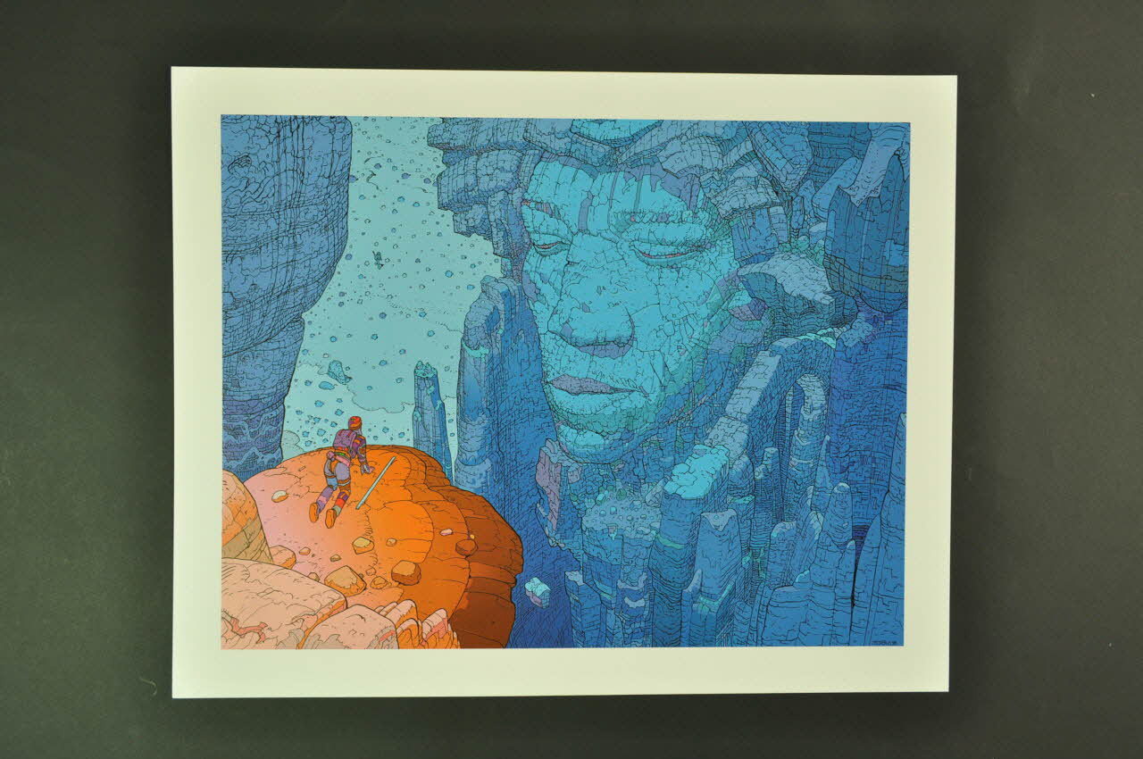 Moebius ; Jean-NoëL Coghe dessin France 1990 2003.150.11 Photo Mucem