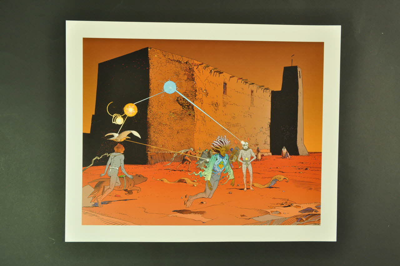 Moebius ; Jean-NoëL Coghe planche d'album France 1990 2003.150.12 Photo Mucem