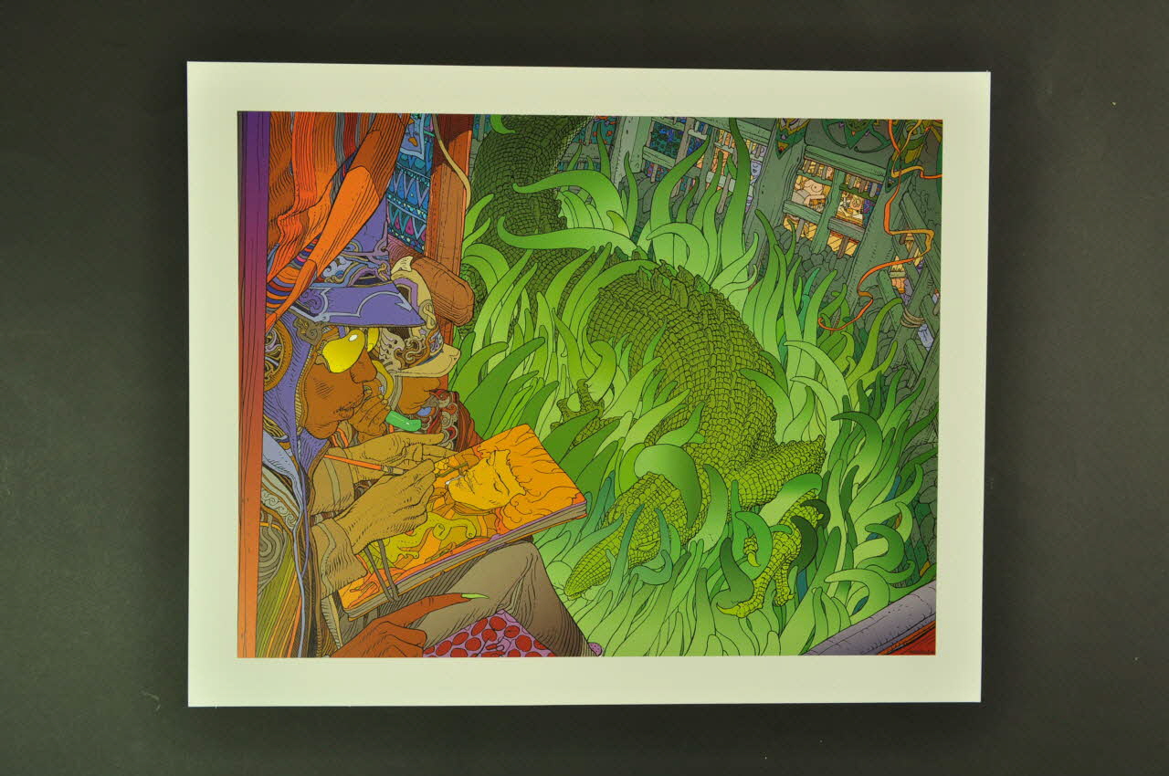 Moebius ; Jean-NoëL Coghe planche d'album France 1990 2003.150.15 Photo Mucem