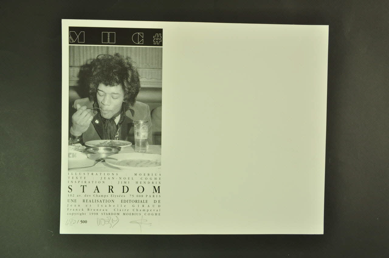 Moebius ; Jean-NoëL Coghe planche d'album France 1990 2003.150.3 Photo Mucem